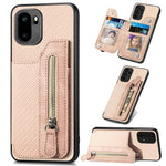 Custodia per cellulare a portafoglio con cerniera orizzontale in fibra di carbonio, For OnePlus Ace 6 / 6T / 15R, For OnePlus 15, For OnePlus Nord CE 3 Lite, For OnePlus Nord CE 2 Lite 5G