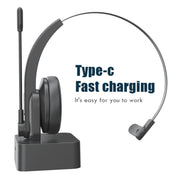 OY631 Cuffie wireless Bluetooth a orecchio singolo con cancellazione del rumore e microfono, OY631