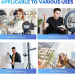 Microfono Lavalier Wireless 3 in 1 per smartphone e fotocamere