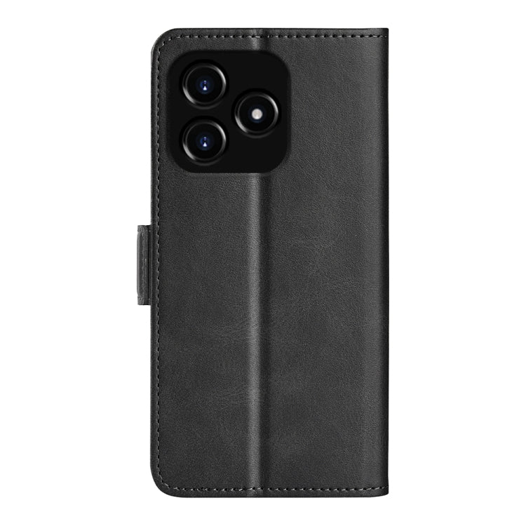 Custodia per telefono in pelle con vibrazione orizzontale con fibbia magnetica a doppio lato, For Realme Narzo N53 / C53