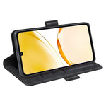 Custodia per telefono in pelle con vibrazione orizzontale con fibbia magnetica a doppio lato, For Realme Narzo N53 / C53