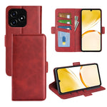 Custodia per telefono in pelle con vibrazione orizzontale con fibbia magnetica a doppio lato, For Realme Narzo N53 / C53