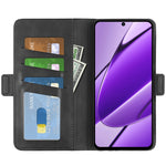 Custodia per telefono in pelle con vibrazione orizzontale con fibbia magnetica a doppio lato, For Realme 11X, For Realme C65 4G, For Realme C85 5G / 15x 5G, For Realme 15 5G / 15 Pro 5G
