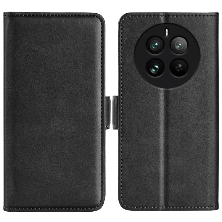 Custodia per telefono in pelle con vibrazione orizzontale con fibbia magnetica a doppio lato, For Realme 12 5G, For Realme 12+ 5G, For Realme 12 Pro+, For Realme C67 5G