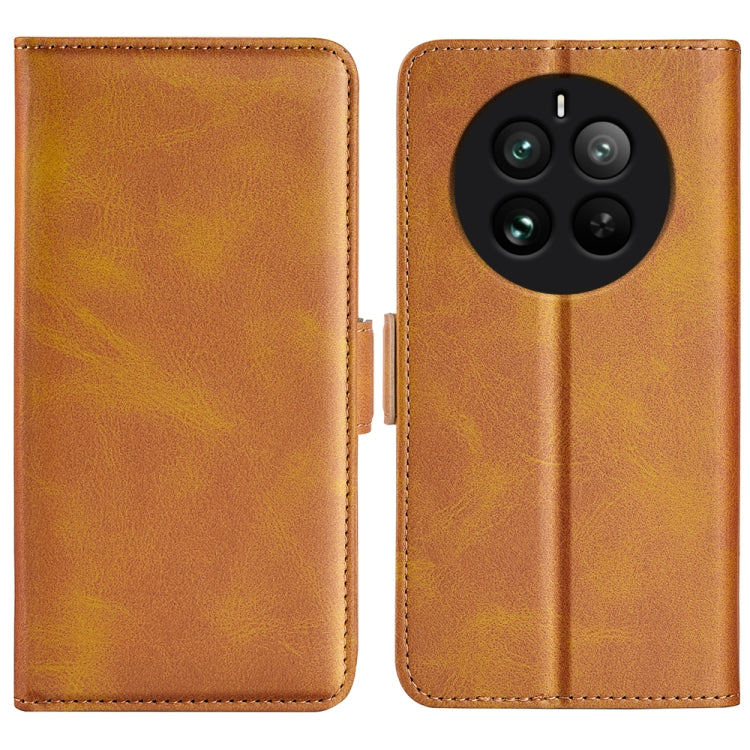 Custodia per telefono in pelle con vibrazione orizzontale con fibbia magnetica a doppio lato, For Realme 12 5G, For Realme 12+ 5G, For Realme 12 Pro+, For Realme C67 5G