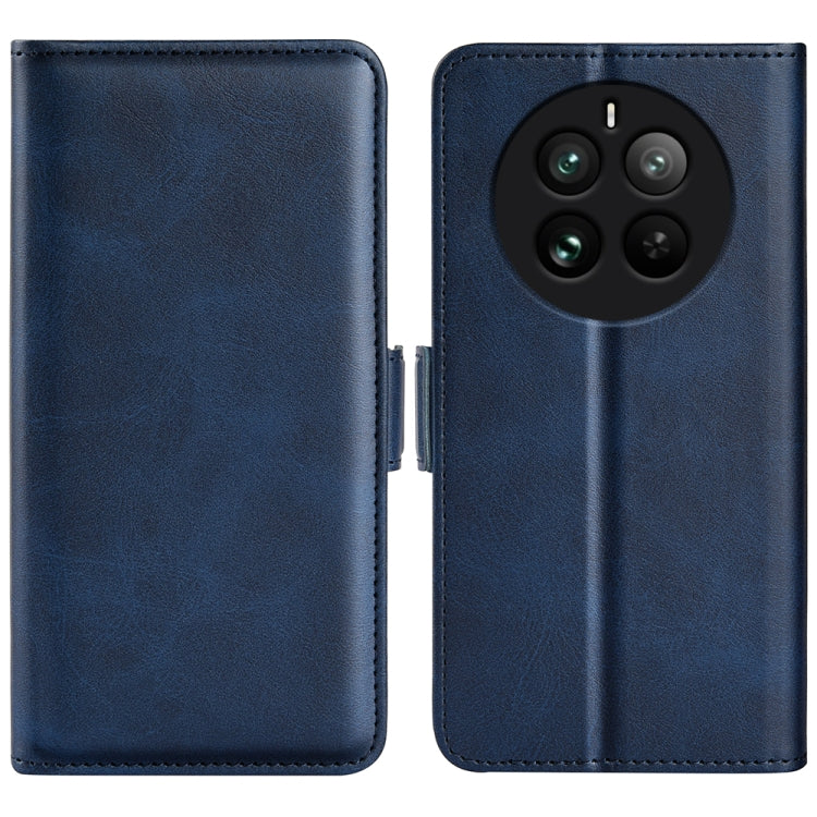 Custodia per telefono in pelle con vibrazione orizzontale con fibbia magnetica a doppio lato, For Realme 12 5G, For Realme 12+ 5G, For Realme 12 Pro+, For Realme C67 5G