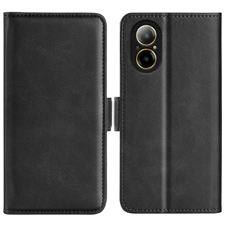 Custodia per telefono in pelle con vibrazione orizzontale con fibbia magnetica a doppio lato, For Realme 12 5G, For Realme 12+ 5G, For Realme 12 Pro+, For Realme C67 5G