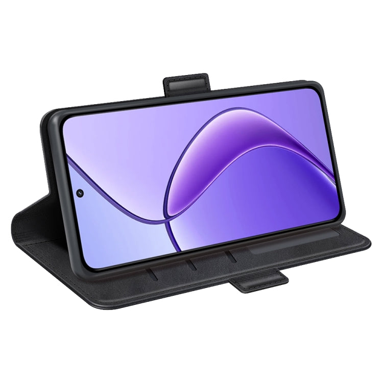 Custodia per telefono in pelle con vibrazione orizzontale con fibbia magnetica a doppio lato, For Realme 12 5G, For Realme 12+ 5G, For Realme 12 Pro+, For Realme C67 5G