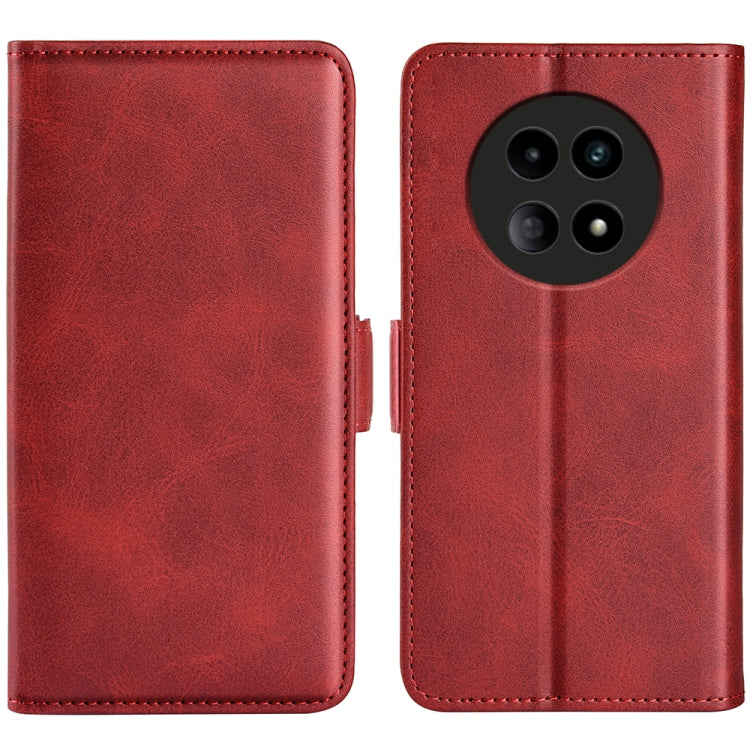 Custodia per telefono in pelle con vibrazione orizzontale con fibbia magnetica a doppio lato, For Realme 12 5G, For Realme 12+ 5G, For Realme 12 Pro+, For Realme C67 5G