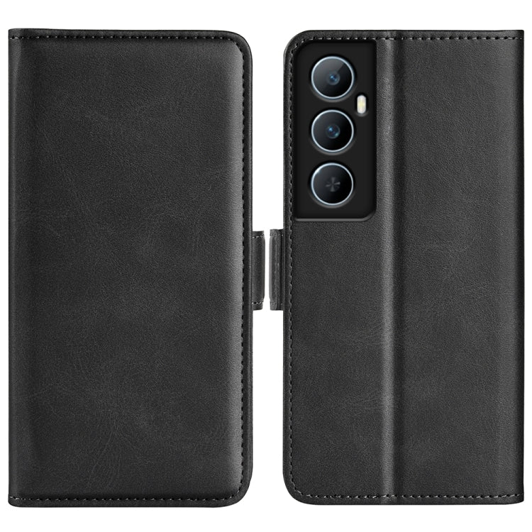 Custodia per telefono in pelle con vibrazione orizzontale con fibbia magnetica a doppio lato, For Realme 11X, For Realme C65 4G, For Realme C85 5G / 15x 5G, For Realme 15 5G / 15 Pro 5G