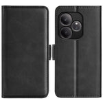 Custodia per telefono in pelle con vibrazione orizzontale con fibbia magnetica a doppio lato, For Realme 13+ 5G, For Realme 13 Pro 5G, For Realme GT 6 5G, For Realme C63