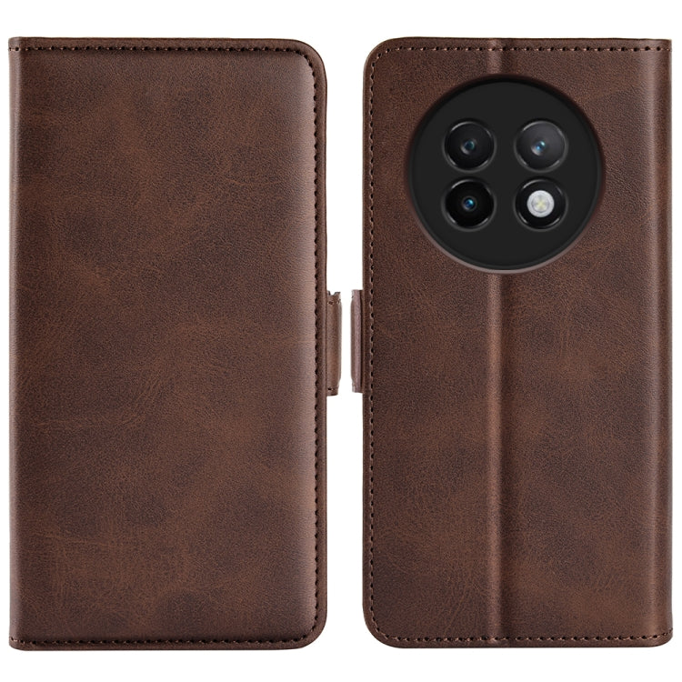 Custodia per telefono in pelle con vibrazione orizzontale con fibbia magnetica a doppio lato, For Realme 13+ 5G, For Realme 13 Pro 5G, For Realme GT 6 5G, For Realme C63