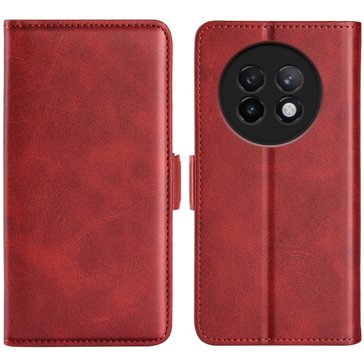 Custodia per telefono in pelle con vibrazione orizzontale con fibbia magnetica a doppio lato, For Realme 13+ 5G, For Realme 13 Pro 5G, For Realme GT 6 5G, For Realme C63