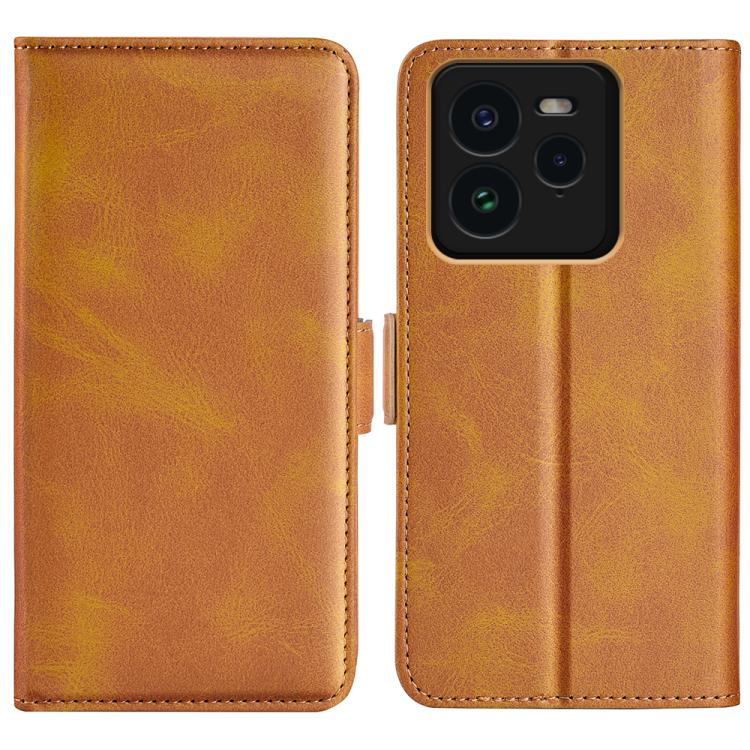 Custodia per telefono in pelle con vibrazione orizzontale con fibbia magnetica a doppio lato, For Realme 14 Pro 5G, For Realme 14X 5G, For Realme C75, For Realme GT 7 Pro 5G