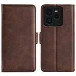 Custodia per telefono in pelle con vibrazione orizzontale con fibbia magnetica a doppio lato, For Realme 14 Pro 5G, For Realme 14X 5G, For Realme C75, For Realme GT 7 Pro 5G