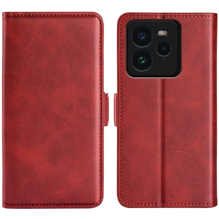 Custodia per telefono in pelle con vibrazione orizzontale con fibbia magnetica a doppio lato, For Realme 14 Pro 5G, For Realme 14X 5G, For Realme C75, For Realme GT 7 Pro 5G