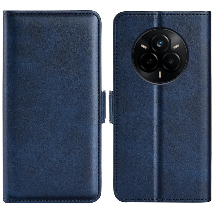 Custodia per telefono in pelle con vibrazione orizzontale con fibbia magnetica a doppio lato, For Realme 14 Pro 5G, For Realme 14X 5G, For Realme C75, For Realme GT 7 Pro 5G