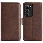 Custodia per telefono in pelle con vibrazione orizzontale con fibbia magnetica a doppio lato, For Realme 14 Pro 5G, For Realme 14X 5G, For Realme C75, For Realme GT 7 Pro 5G