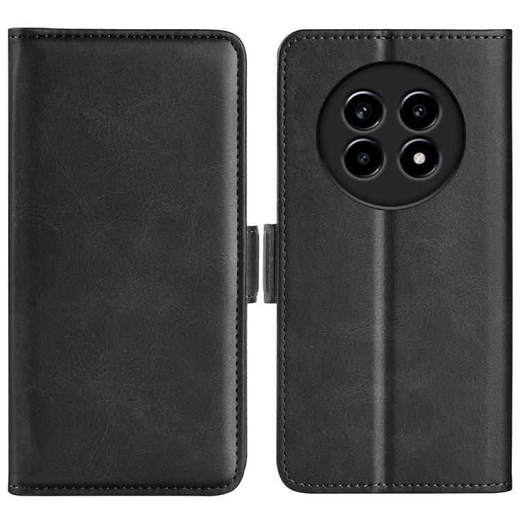 Custodia per telefono in pelle con vibrazione orizzontale con fibbia magnetica a doppio lato, For Realme 13+ 5G, For Realme 13 Pro 5G, For Realme GT 6 5G, For Realme C63
