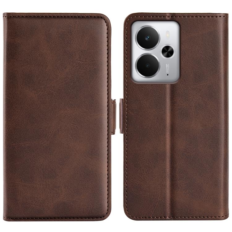 Custodia per telefono in pelle con vibrazione orizzontale con fibbia magnetica a doppio lato, For Realme C85 Pro 4G, For Realme 15T, For Realme C71 4G, For Realme 14 5G