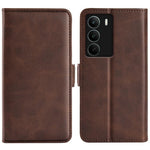 Custodia per telefono in pelle con vibrazione orizzontale con fibbia magnetica a doppio lato, For Realme C85 Pro 4G, For Realme 15T, For Realme C71 4G, For Realme 14 5G