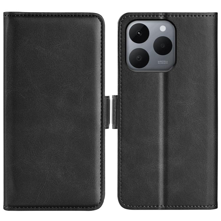 Custodia per telefono in pelle con vibrazione orizzontale con fibbia magnetica a doppio lato, For Realme C85 Pro 4G, For Realme 15T, For Realme C71 4G, For Realme 14 5G