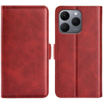 Custodia per telefono in pelle con vibrazione orizzontale con fibbia magnetica a doppio lato, For Realme C85 Pro 4G, For Realme 15T, For Realme C71 4G, For Realme 14 5G