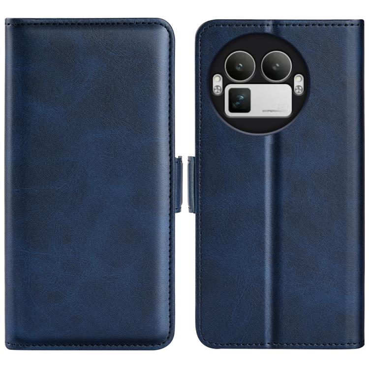 Custodia per telefono in pelle con vibrazione orizzontale con fibbia magnetica a doppio lato, For Realme 16 5G, For Realme 16 Pro+ 5G, For Realme 16 Pro 5G, For Realme GT 8 Pro 5G Global