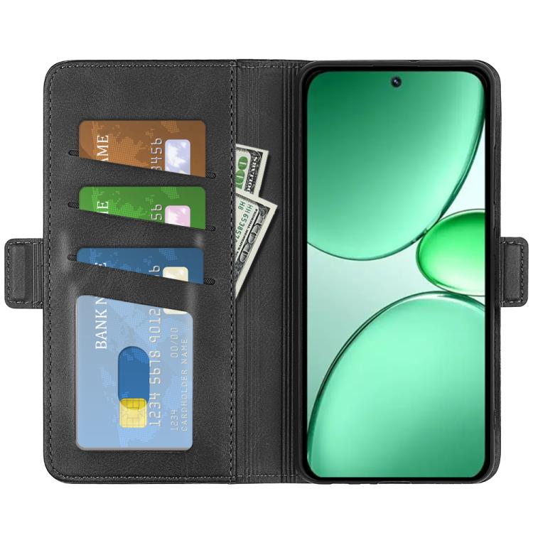 Custodia per telefono in pelle con vibrazione orizzontale con fibbia magnetica a doppio lato, For Realme C85 Pro 4G, For Realme 15T, For Realme C71 4G, For Realme 14 5G