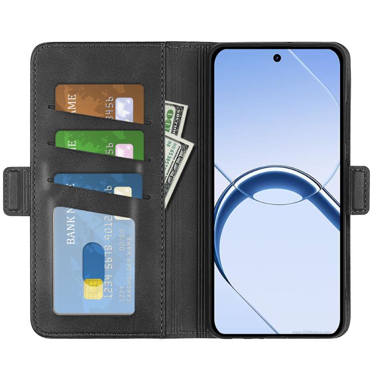 Custodia per telefono in pelle con vibrazione orizzontale con fibbia magnetica a doppio lato, For Realme 16 5G, For Realme 16 Pro+ 5G, For Realme 16 Pro 5G, For Realme GT 8 Pro 5G Global