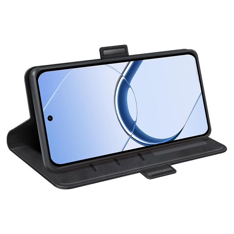 Custodia per telefono in pelle con vibrazione orizzontale con fibbia magnetica a doppio lato, For Realme 16 5G, For Realme 16 Pro+ 5G, For Realme 16 Pro 5G, For Realme GT 8 Pro 5G Global