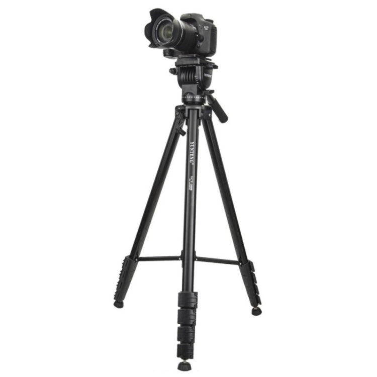 Yunteng VCT-3000 Supporto professionale per treppiede in alluminio con testa panoramica, VCT-3000