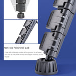 Treppiede in alluminio con testa idraulica professionale YUNTENG VCT-6006, VCT-6006