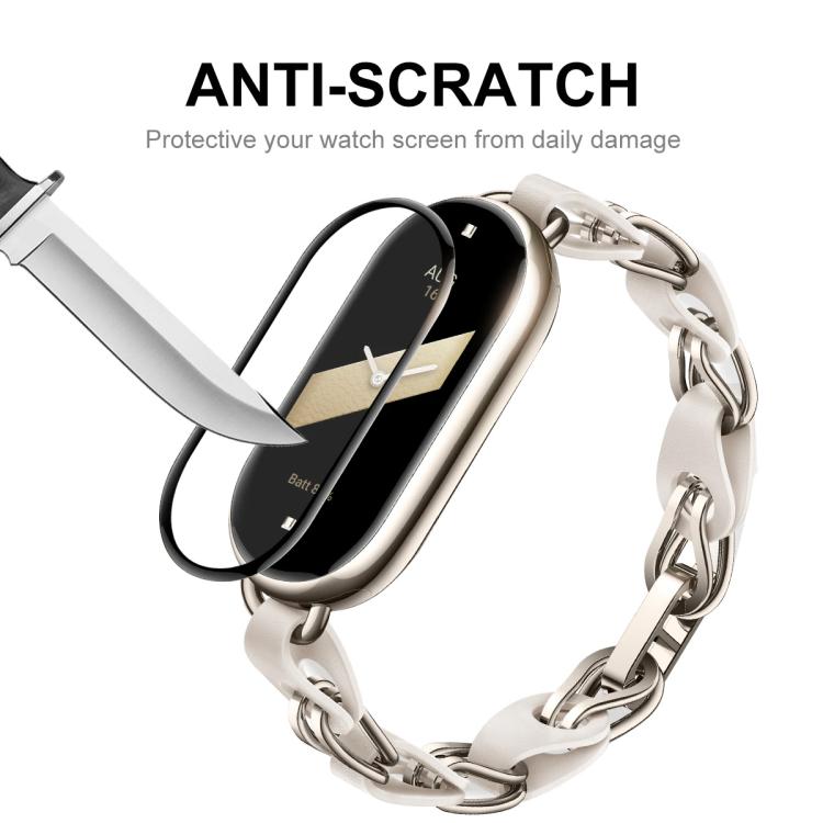 Pellicola proteggi schermo 3D per Xiaomi Smart Band 10 Pro