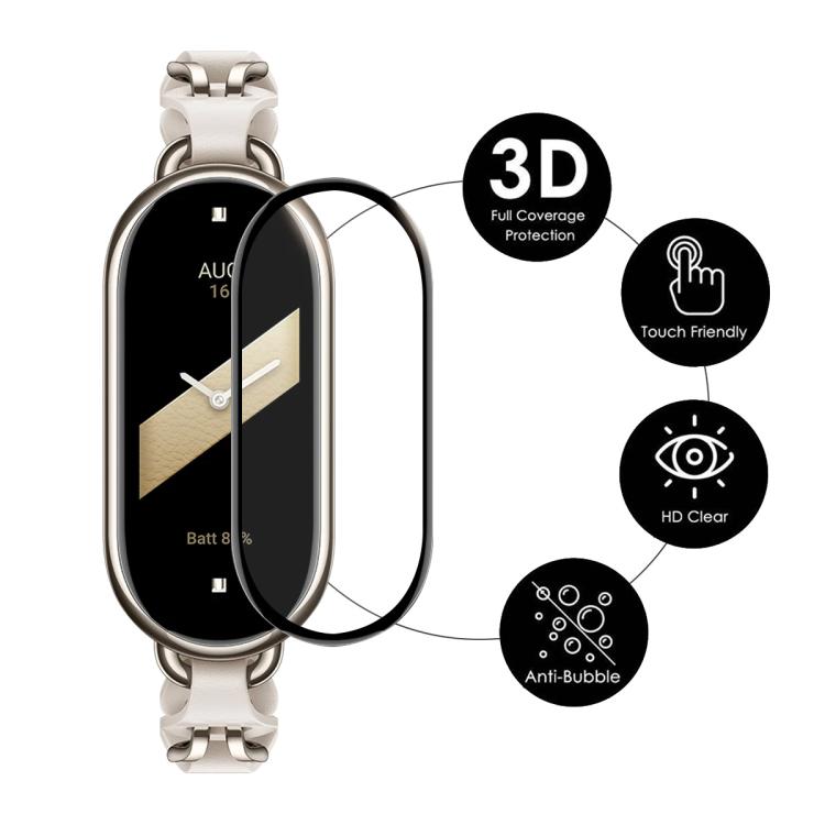 Pellicola proteggi schermo 3D per Xiaomi Smart Band 10 Pro