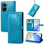 Custodia per telefono in pelle goffrata fiore mandala, For Honor 90 Lite, For Honor Play 7T Pro, For Honor 30i
