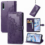 Custodia per telefono in pelle goffrata fiore mandala, For Honor 90 Lite, For Honor Play 7T Pro, For Honor 30i