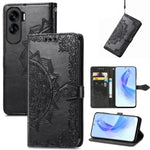 Custodia per telefono in pelle goffrata fiore mandala, For Honor 90 Lite, For Honor Play 7T Pro, For Honor 30i