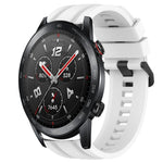 Set di cinturini sportivi in silicone tinta unita lunghi e corti, For Huawei Watch 3 Pro New, For Huawei Watch GT3 Pro 46mm