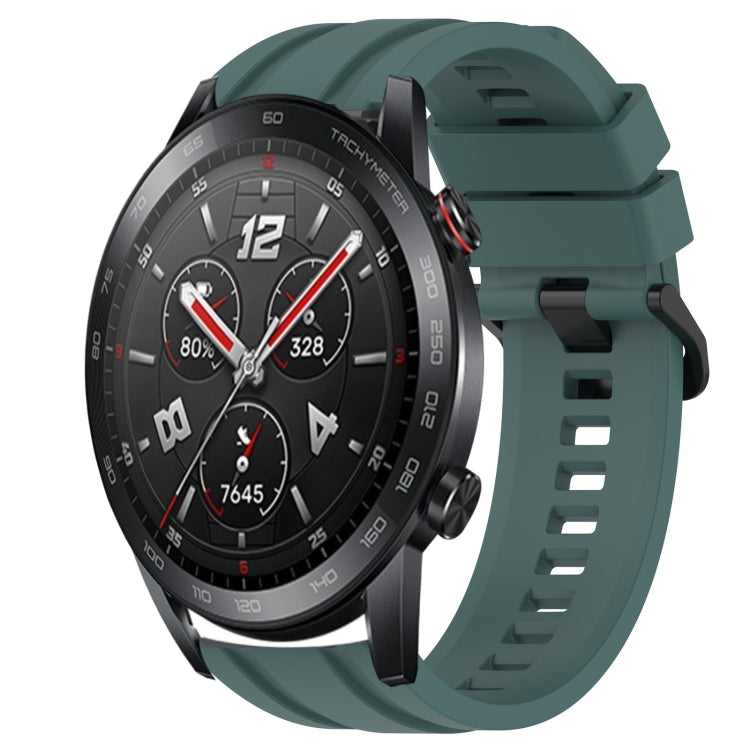 Set di cinturini sportivi in silicone tinta unita lunghi e corti, For Huawei Watch 3 Pro New, For Huawei Watch GT3 Pro 46mm