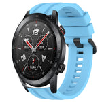 Set di cinturini sportivi in silicone tinta unita lunghi e corti, For Huawei Watch 3 Pro New, For Huawei Watch GT3 Pro 46mm