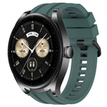 Set di cinturini sportivi in silicone tinta unita lunghi e corti, For Honor Watch GS 3, For Huawei Watch GT3  46mm