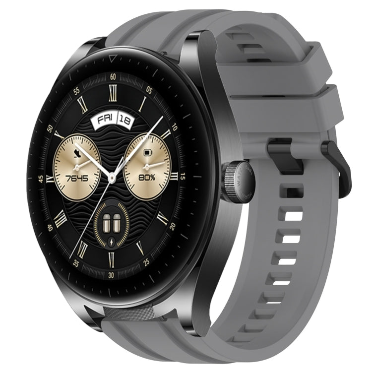 Set di cinturini sportivi in silicone tinta unita lunghi e corti, For Honor Watch GS 3, For Huawei Watch GT3  46mm