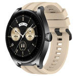Set di cinturini sportivi in silicone tinta unita lunghi e corti, For Honor Watch GS 3, For Huawei Watch GT3  46mm