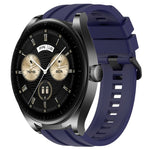 Set di cinturini sportivi in silicone tinta unita lunghi e corti, For Honor Watch GS 3, For Huawei Watch GT3  46mm