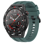 Set di cinturini sportivi in silicone tinta unita lunghi e corti, For Huawei Watch Buds, For Huawei Watch GT3 SE
