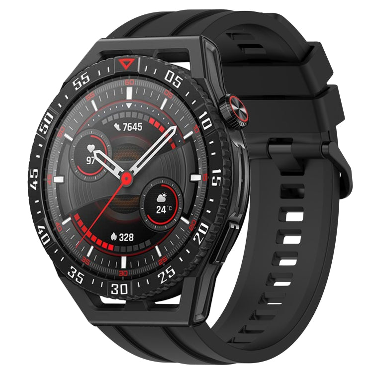 Set di cinturini sportivi in silicone tinta unita lunghi e corti, For Huawei Watch Buds, For Huawei Watch GT3 SE
