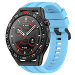 Set di cinturini sportivi in silicone tinta unita lunghi e corti, For Huawei Watch Buds, For Huawei Watch GT3 SE