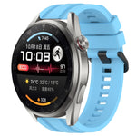 Set di cinturini sportivi in silicone tinta unita lunghi e corti, For Huawei Watch 3 Pro New, For Huawei Watch GT3 Pro 46mm