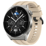 Set di cinturini sportivi in silicone tinta unita lunghi e corti, For Huawei Watch GT Runner, For Huawei Watch 3 Pro